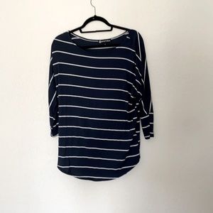 Wantable Striped 3/4 Sleeve